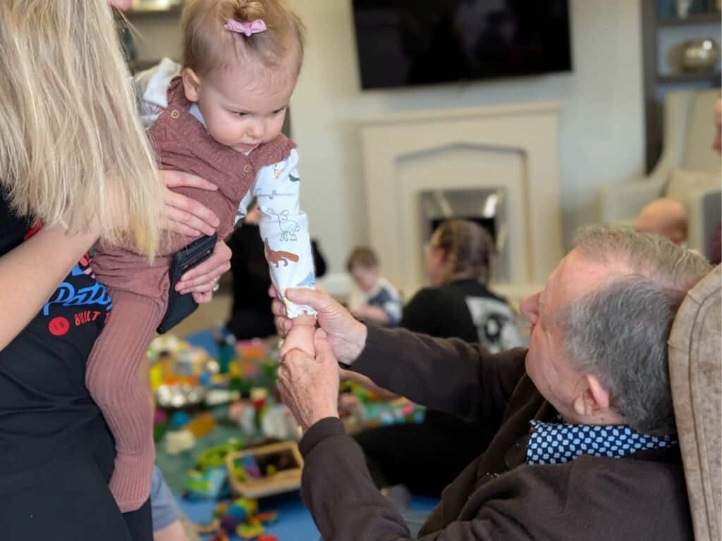 Expert shares the benefits of intergenerational activities as babies ‘bring joy’ to County Durham care home residents
