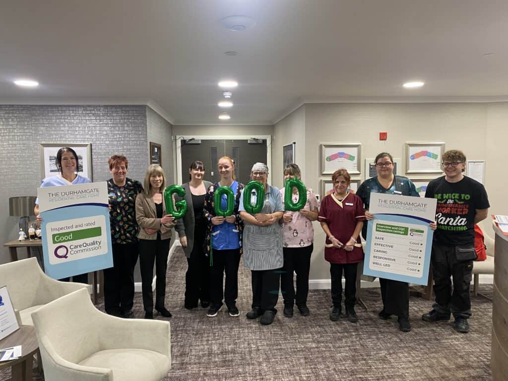 The DurhamGate Rated ‘Good’ by Care Quality Commission